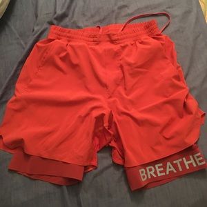 Lululemon training shorts
